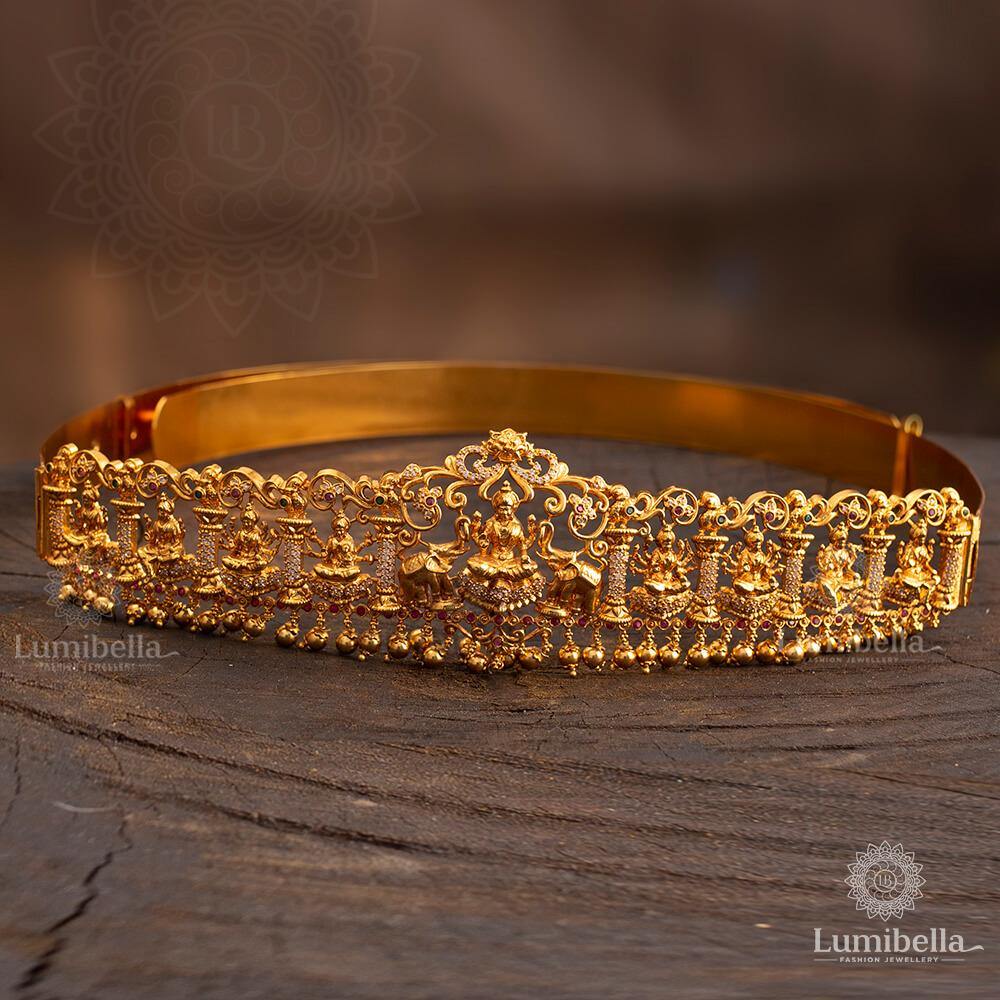 Hip Belt Vaddanam Designs In Chain Model Light Weight Hip Chain