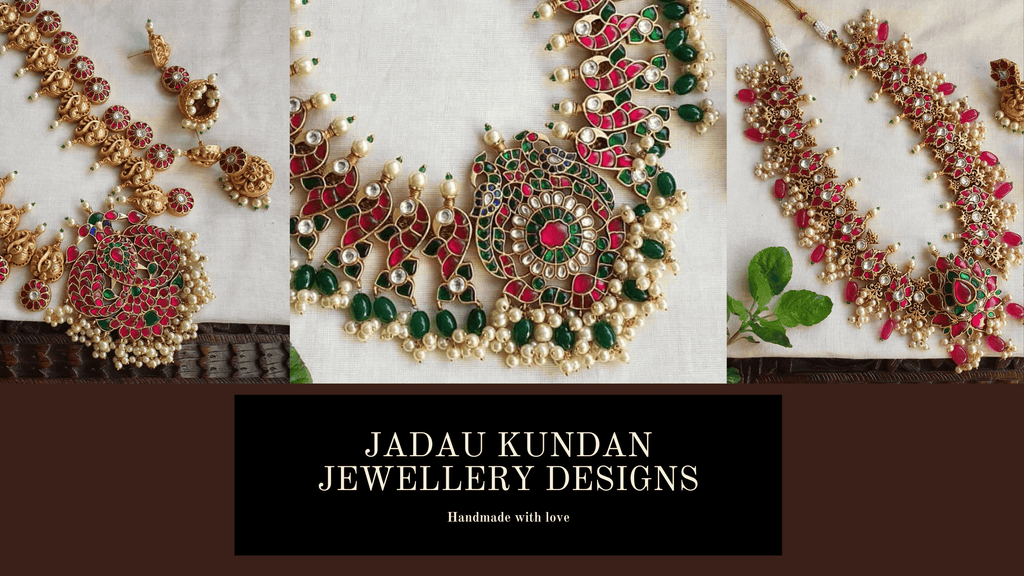 Exclusive Jadau Kundan Jewellery Designs Online