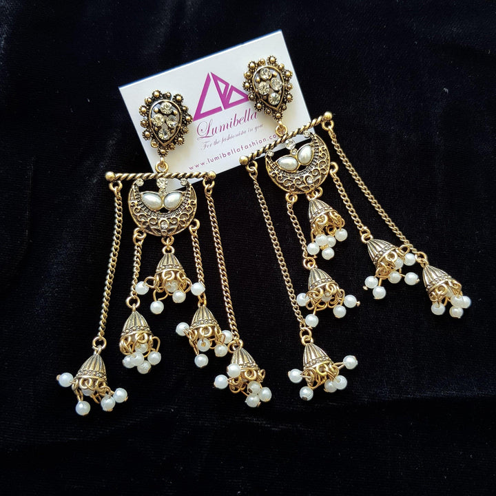 Designer Dangler Earring - LumibellaFashion