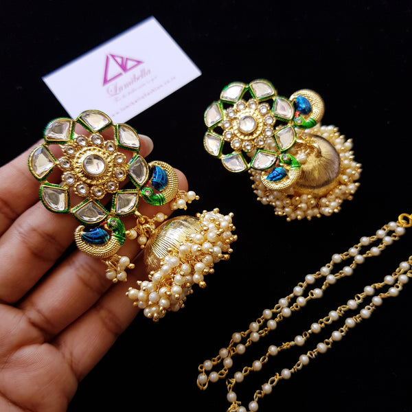 big kundan jhumki