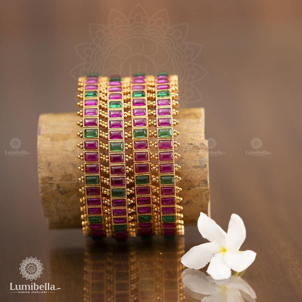 Bridal Kemp Bangles 2*6