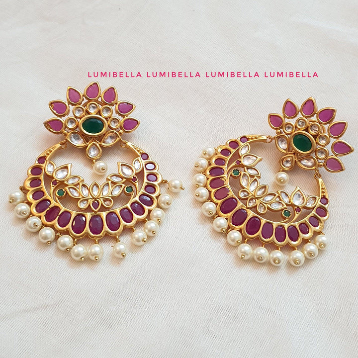 Chandbali earrings 