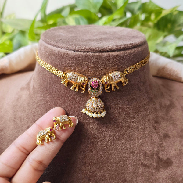 Elephant Pendant Chokers