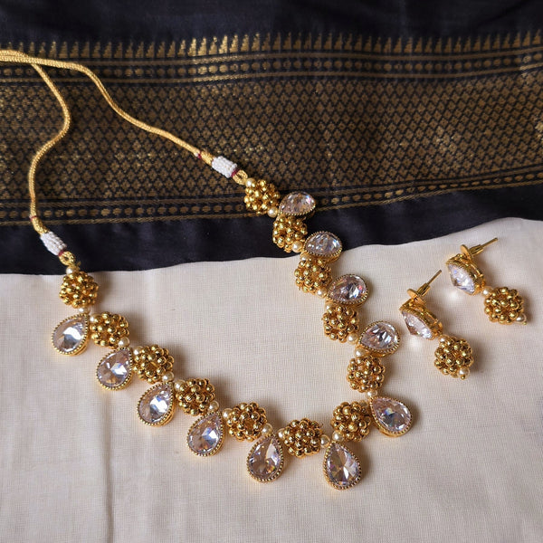 gold neckset