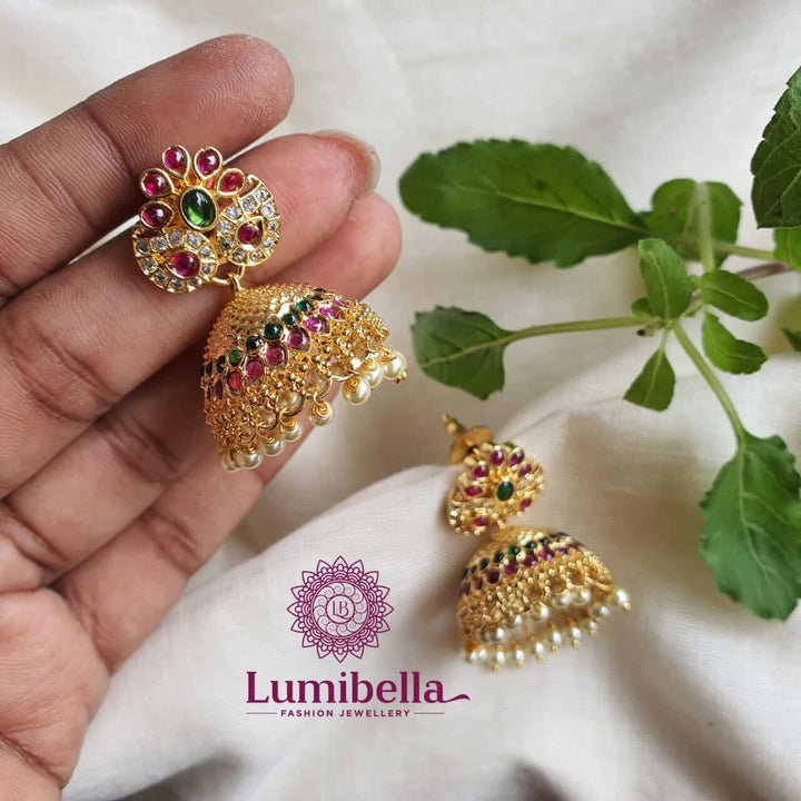 Jhumki Earrings - LumibellaFashion