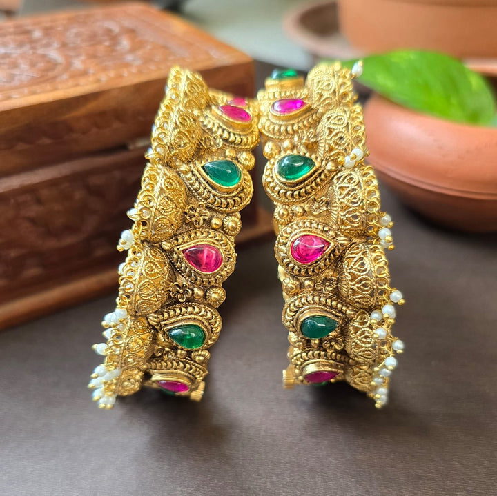 Bangles with jhumki