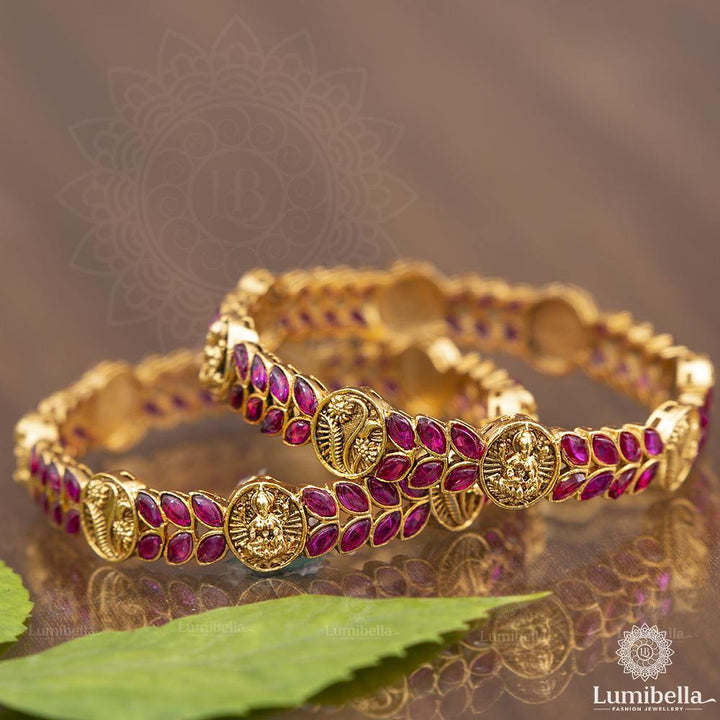 Kasu Kempu Bangles 2*4