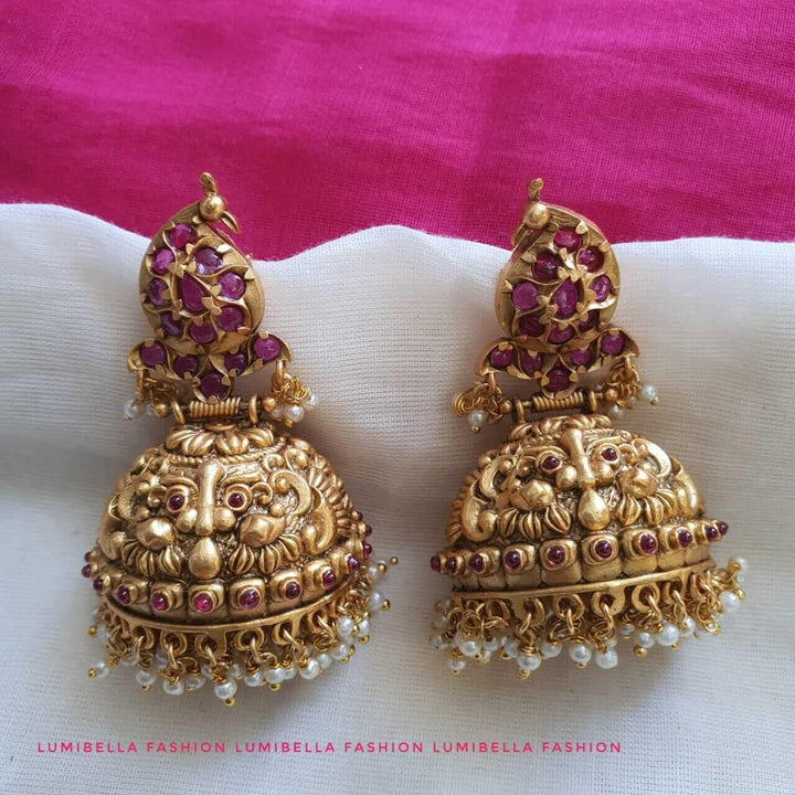 ruby jhumki