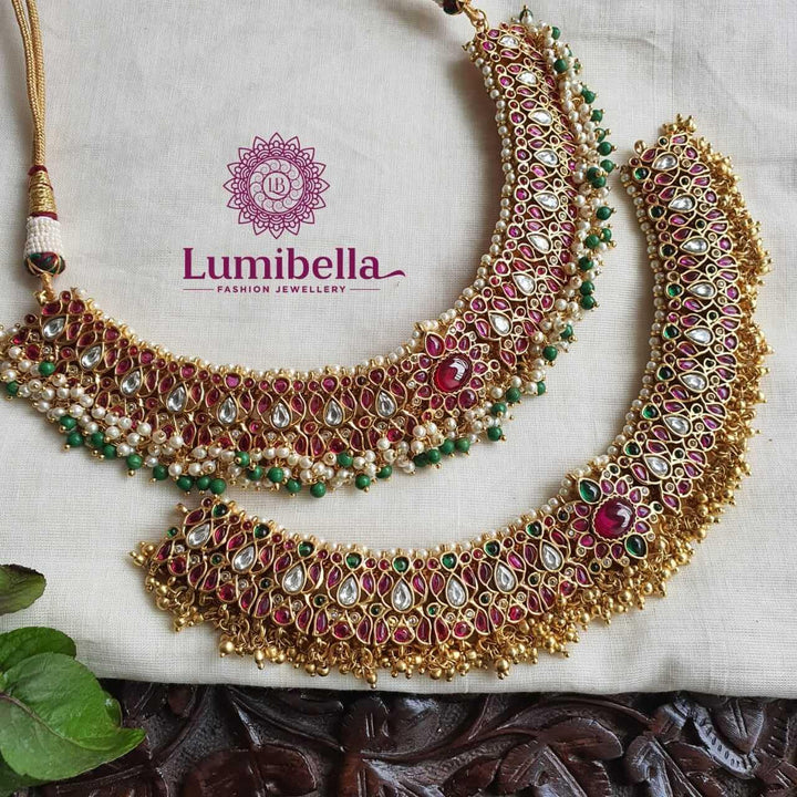 Kempu Pearl Style Chokers - LumibellaFashion