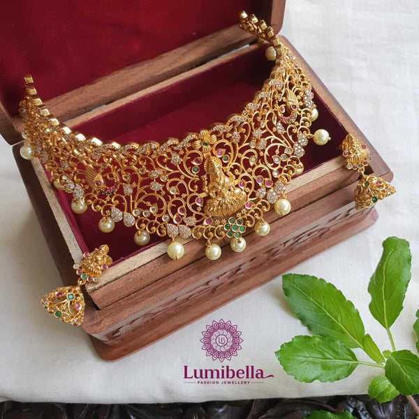 Lakshmi Choker With Jhumki