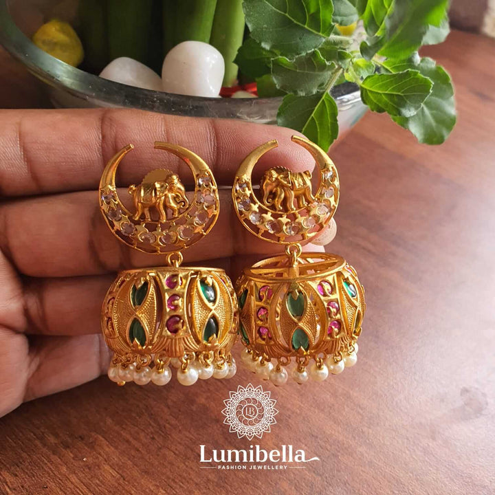 Half Moon Jhumkas