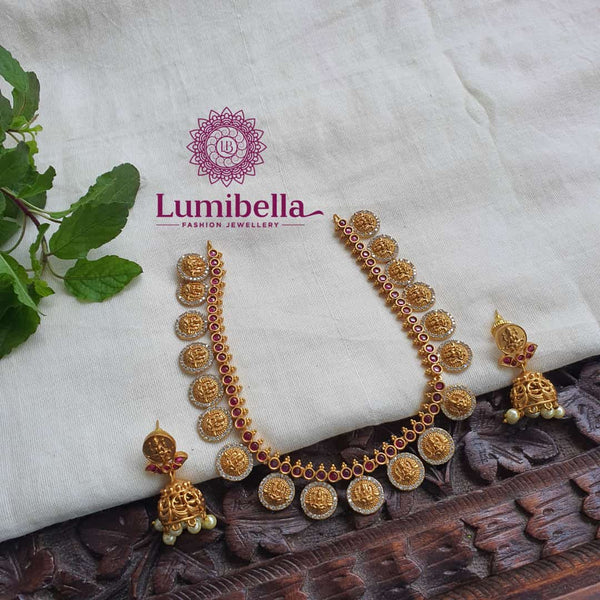 Kasu Lakshmi Short Necklace