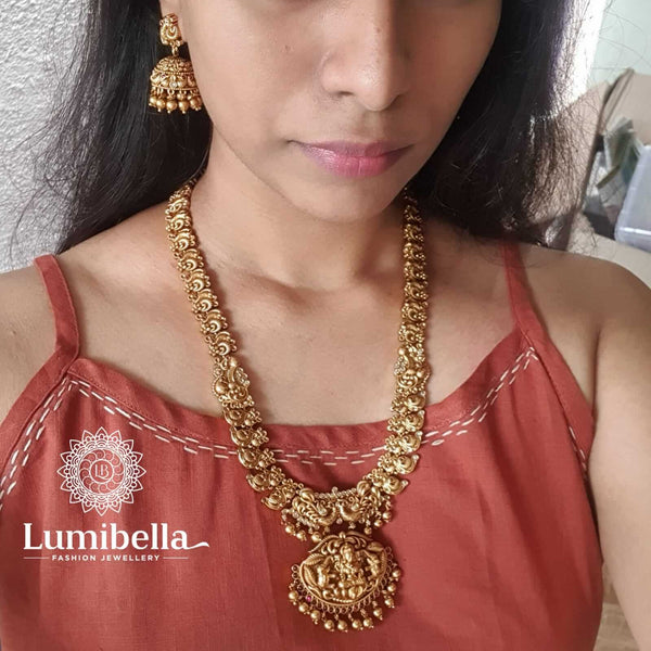 Laxmi Long Gold Lookalike Har