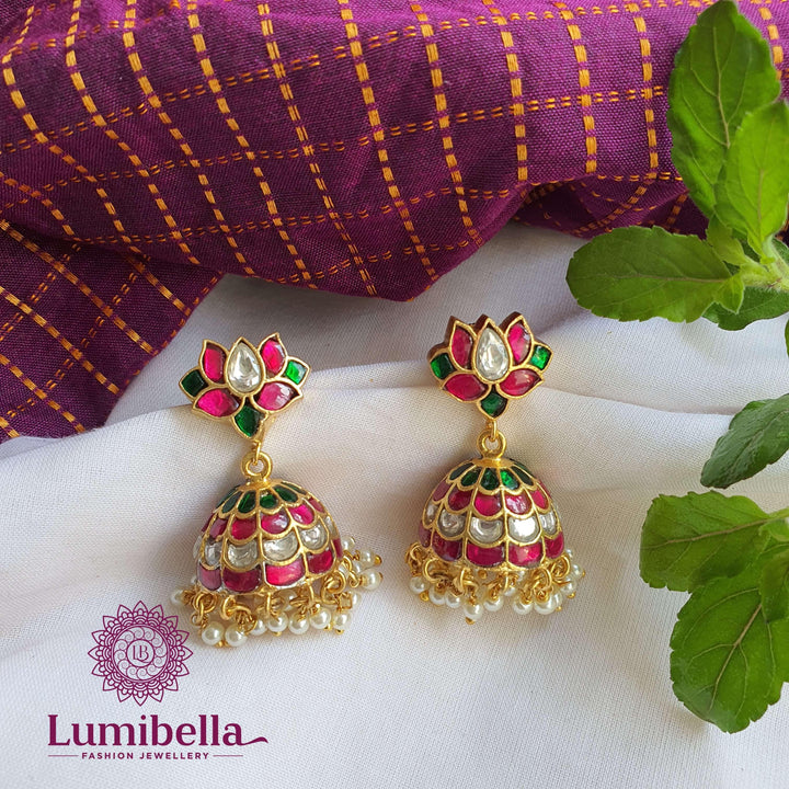 Jadau Jhumkas