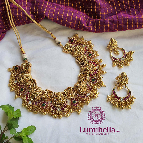 Laxmi Nakshi Neckpiece