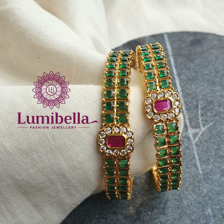 Green Kemp Bangles 2*6