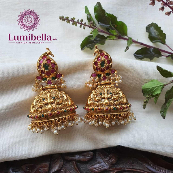 Bridal Matte Jhumkis