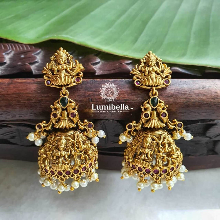 Antique Lakshmi Jhumka