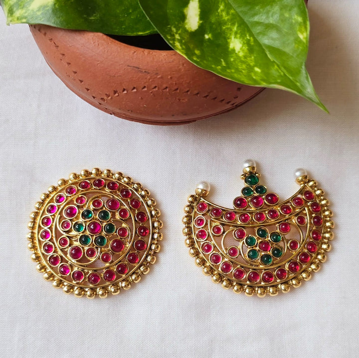 Multi Surya Chandra Hair Ornaments