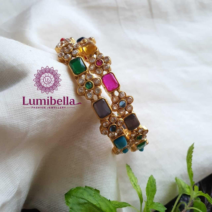 Navaratna Nine Gem Bangle 