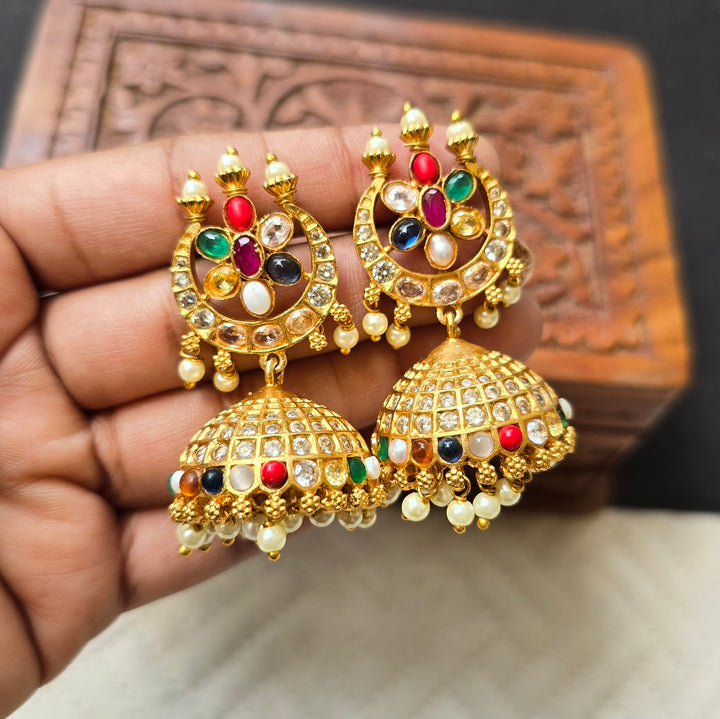 Navrathna Jhumka