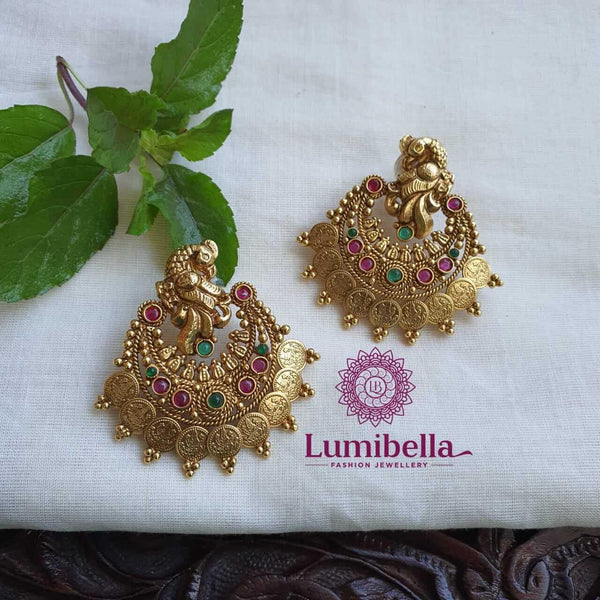 Chandbali Kasu Earrings - LumibellaFashion