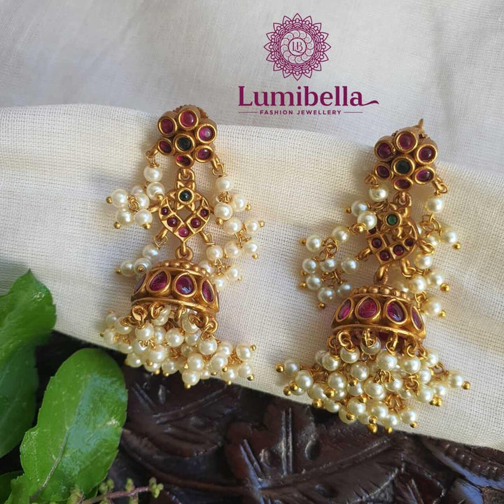 Guttapusalu Jhumka Earrings 