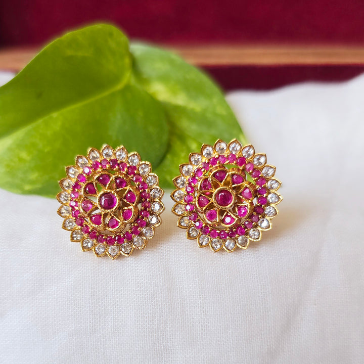 Ruby Fashion AD Stud Earring
