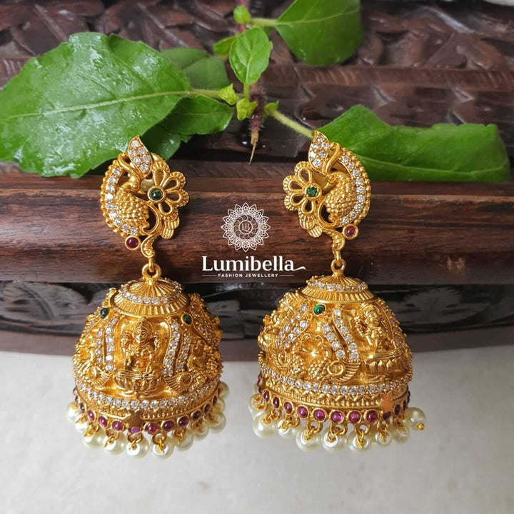 Temple Jewelry Design Jhumki