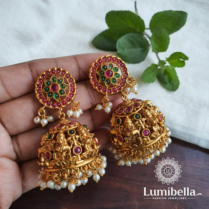 Traditional Lakshmi Jhumka