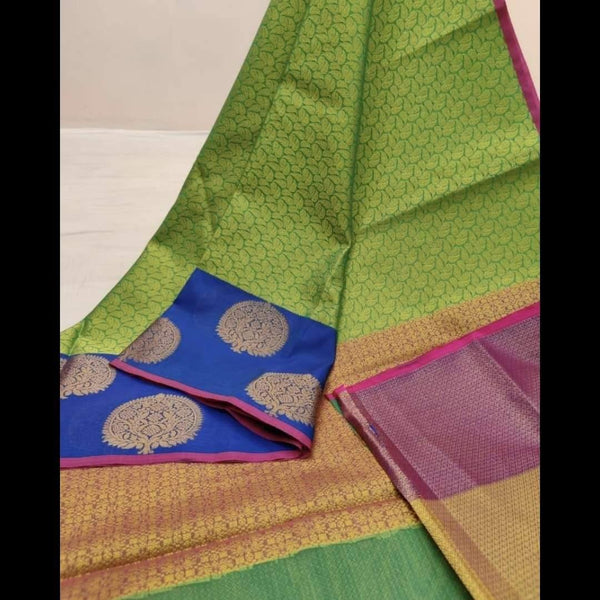 Banarasi cora muslin silk saree - LumibellaFashion