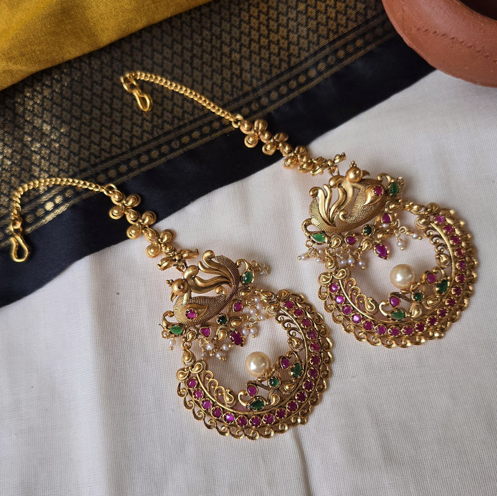 Antique Chandbali Earring