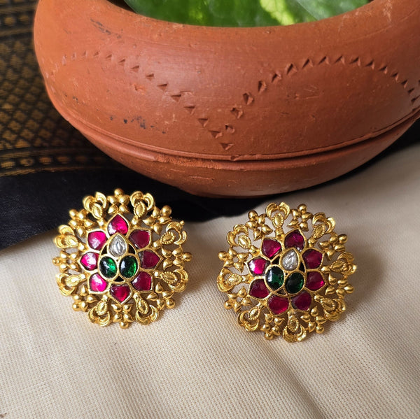 Jadau Earrings