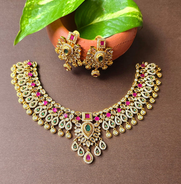 Gold Toned Fashion Jewellery Set