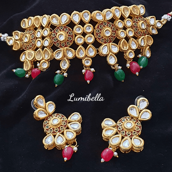 bridal kundan jewellery designs with price