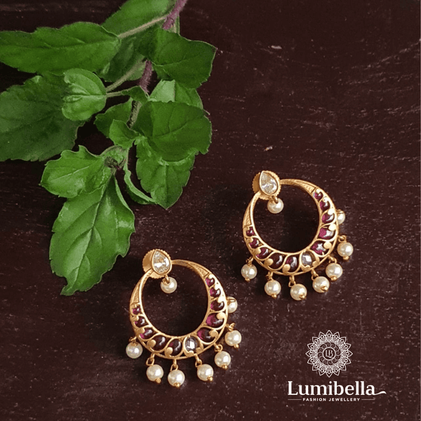 chandbali earrings 