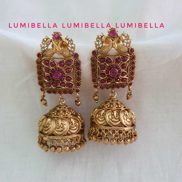 ganesh jhumka earrings