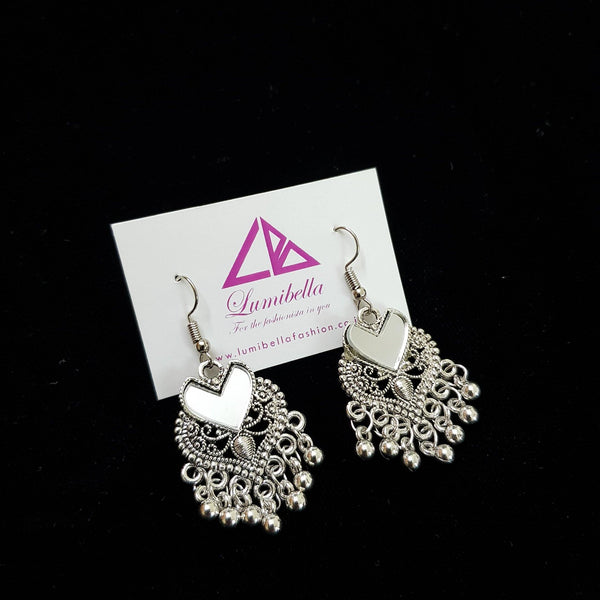 Combo 1 - Designer and German silver Earrings - LumibellaFashion
