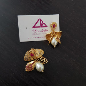 American Diamond Style Earrings - LumibellaFashion