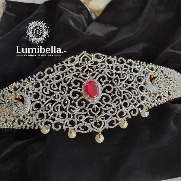 Vaddanam Designs With American Diamonds - LumibellaFashion