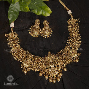Golden Beads Temple Jewellery