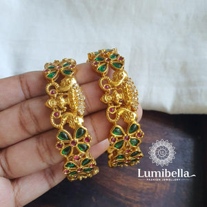 Green Lakshmi Bangles