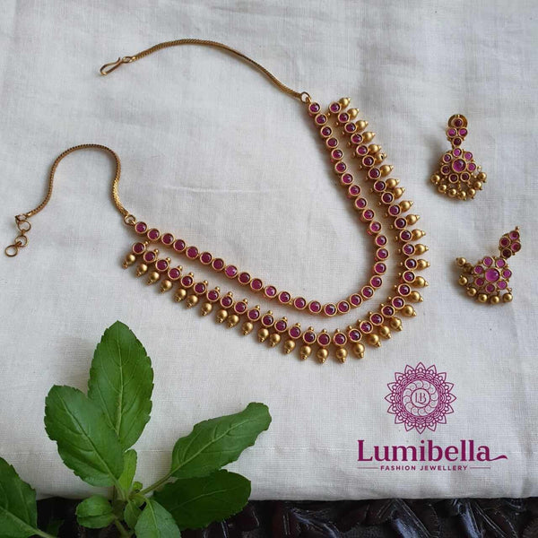 Two Layer Kemp Necklace - LumibellaFashion