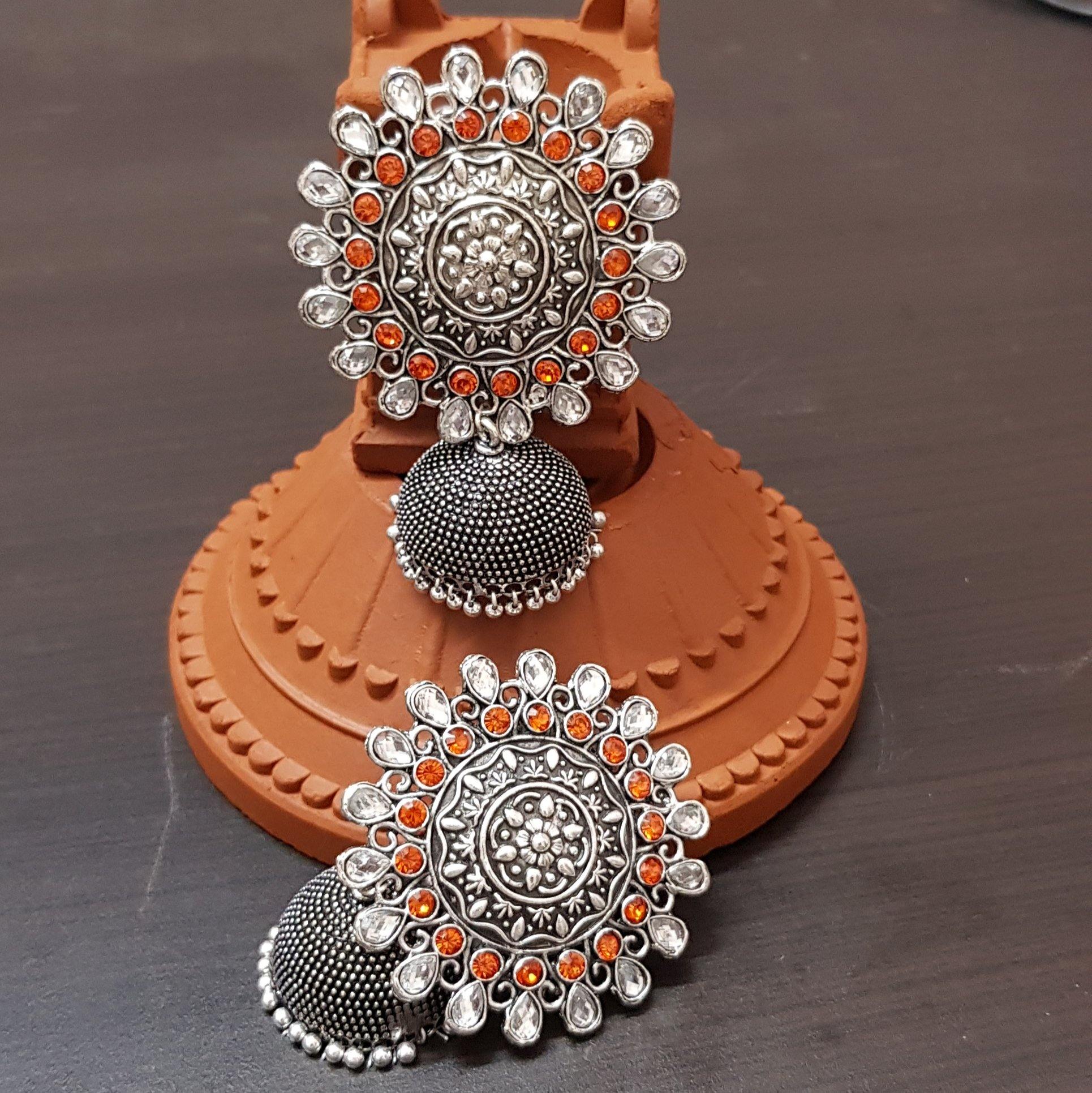 nayanthara jhumki earrings