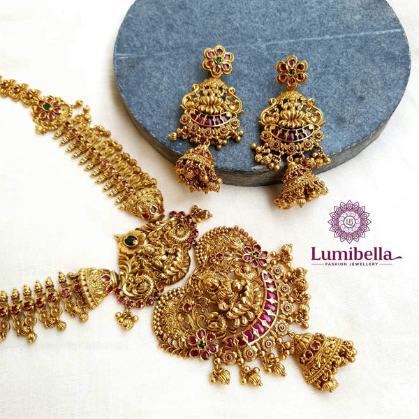 Gold Replica Lakshmi Haram