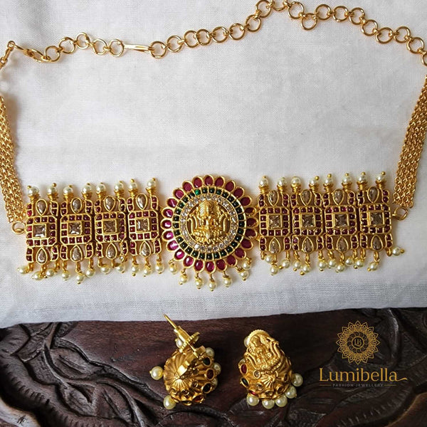Traditional Lakshmi Temple necklace