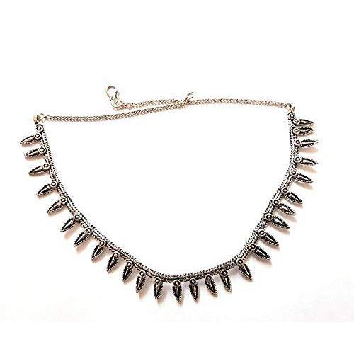 Lumibella German Silver Choker Necklace for Women and Girls - LumibellaFashion
