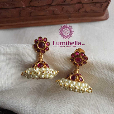 Kemp Jhumka Earrings - LumibellaFashion