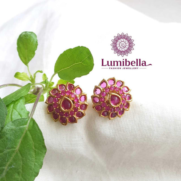 Kemp Floral Stud Earrings - LumibellaFashion