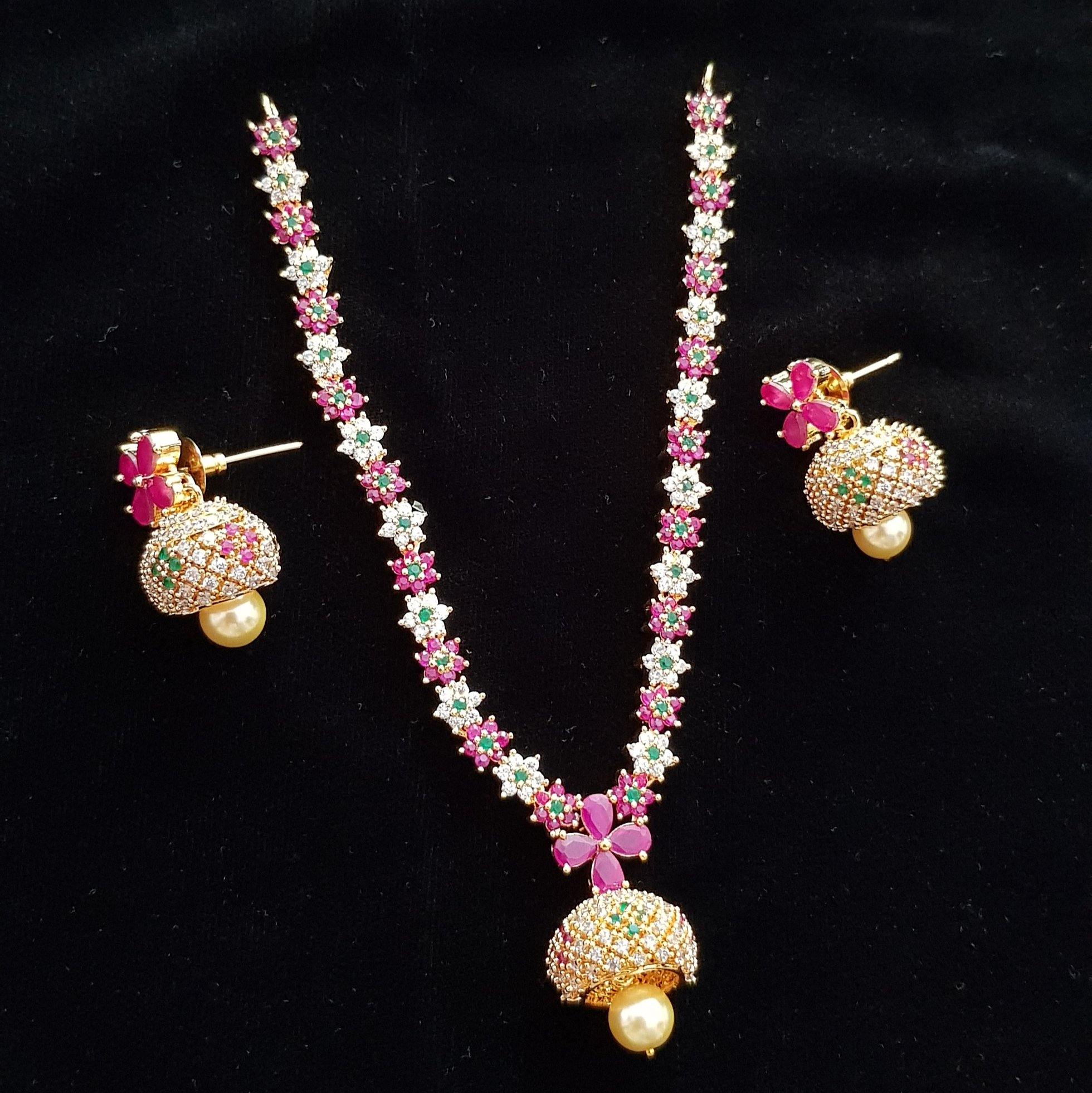 Zircon Necklace - lumibella fashion